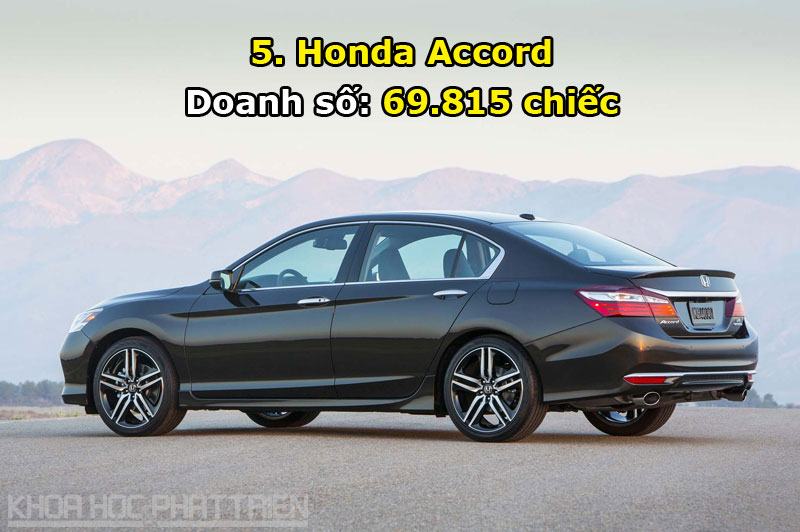 5. Honda Accord.