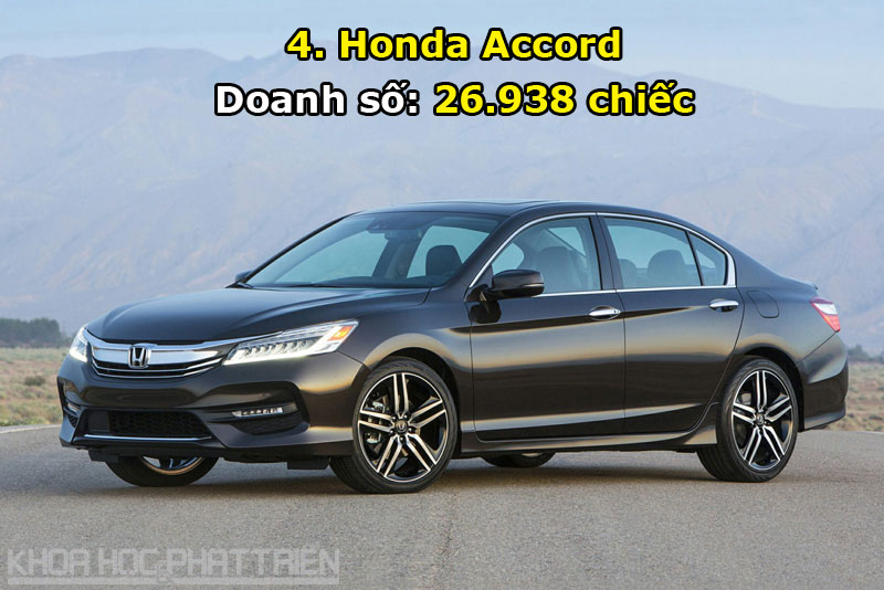 4. Honda Accord.