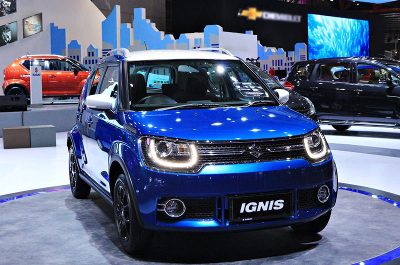 Suzuki Ignis 2017 có thiết kế khá nhỏ gọn.