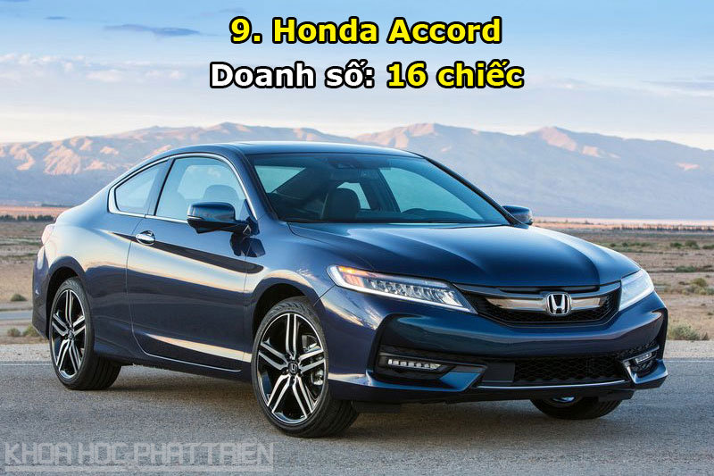 9. Honda Accord.