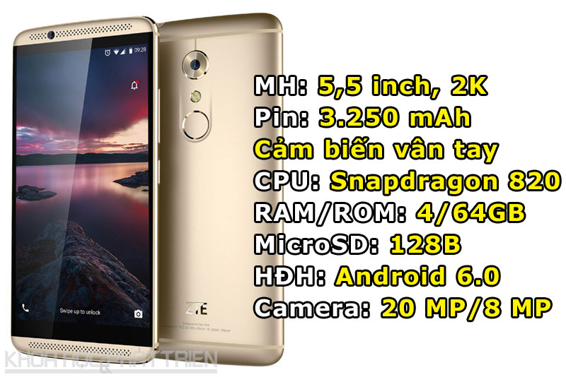 9. ZTE Axon 7 (149.061 điểm).