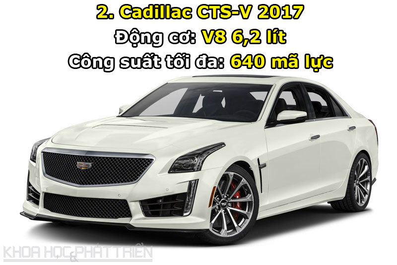 2. Cadillac CTS-V 2017.