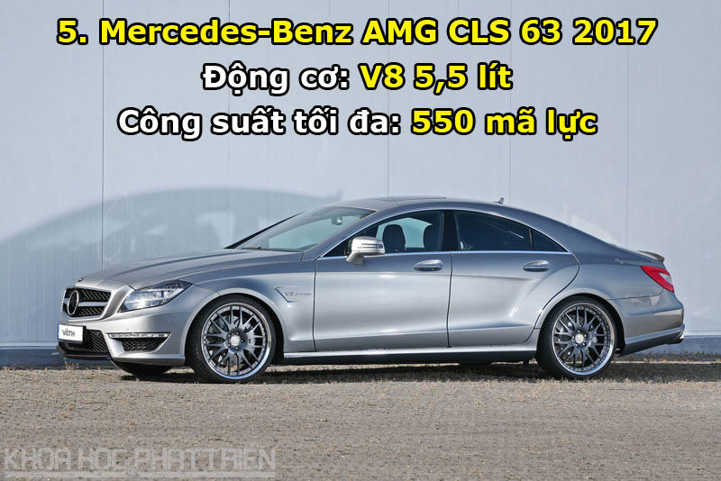 5. Mercedes-Benz AMG CLS 63 2017.