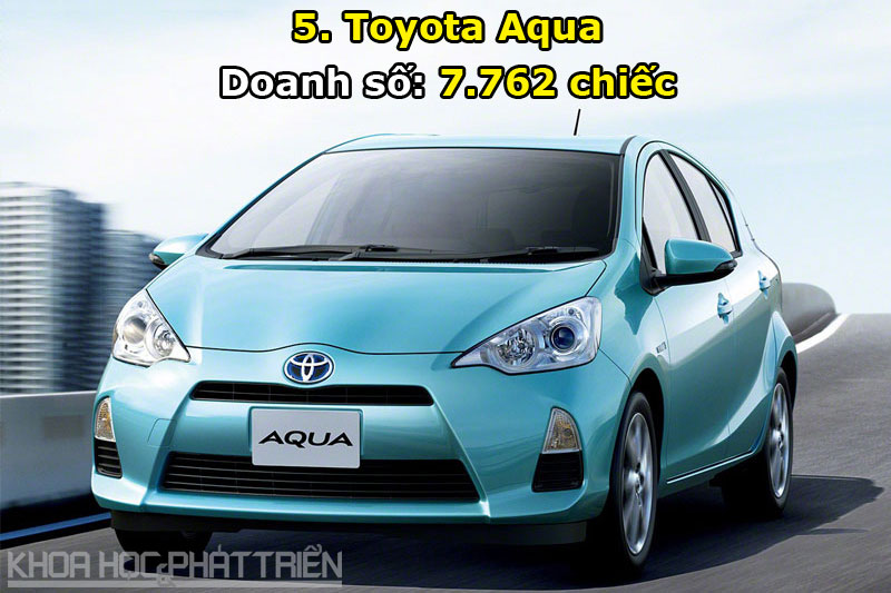 5. Toyota Aqua.