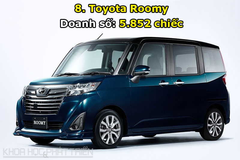 8. Toyota Roomy.