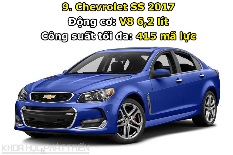 9. Chevrolet SS 2017.