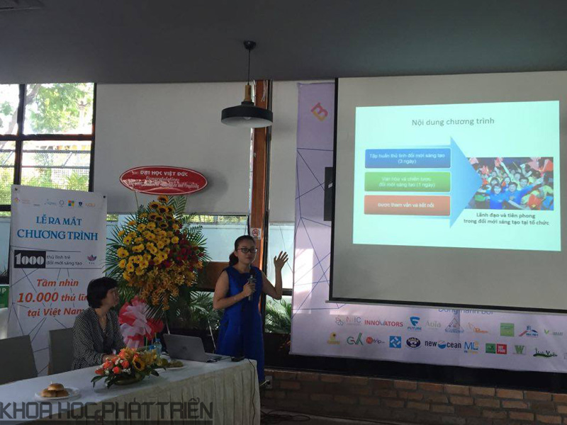 Bà Huỳnh Đình Thái Linh giới thiệu về Chương trình