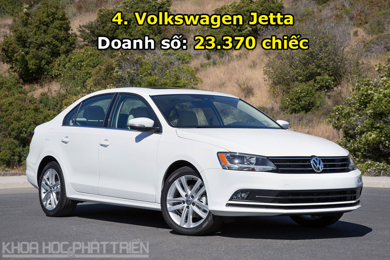 4. Volkswagen Jetta.