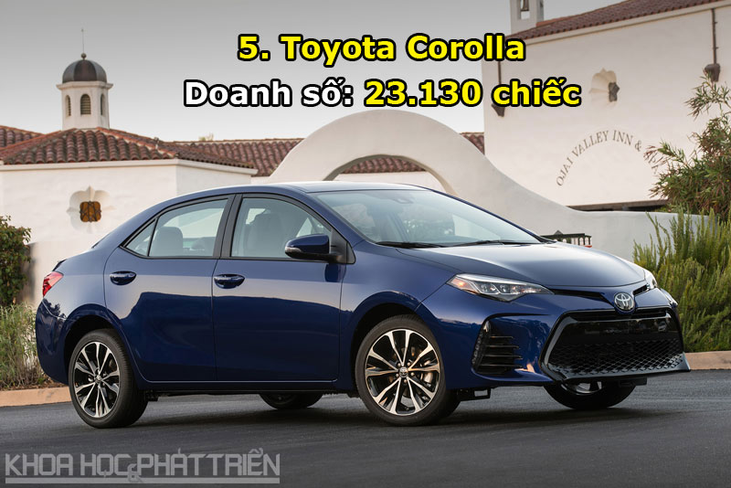 5. Toyota Corolla.