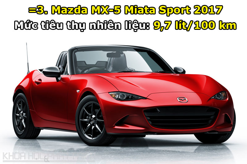 =3. Mazda MX-5 Miata Sport 2017.