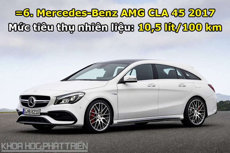 =6. Mercedes-Benz AMG CLA 45 2017.