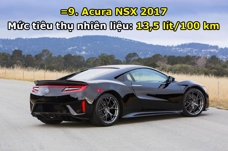 =9. Acura NSX 2017.