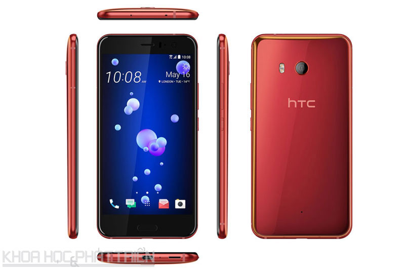 HTC U11 cũng được trang bị loa BoomSound kép.