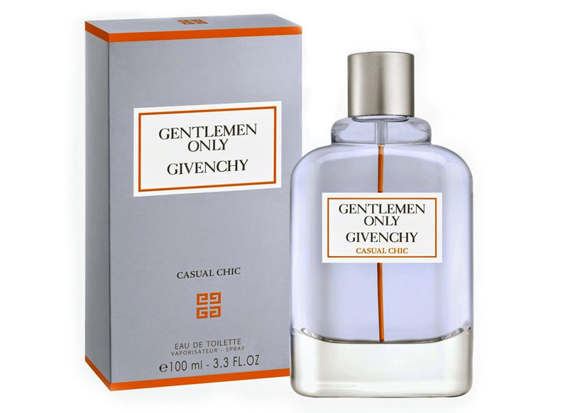 10. Gentlemen Only Casual Chic Givenchy. Sản phẩm nước hoa này là sự hòa quyện của hương bạch đậu khấu, gừng và cây bách xù.