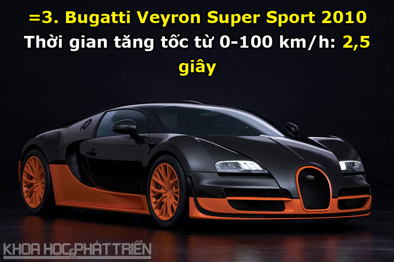 =3. Bugatti Veyron Super Sport 2010.