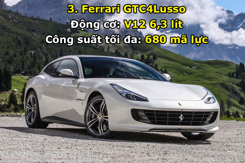 3. Ferrari GTC4Lusso.
