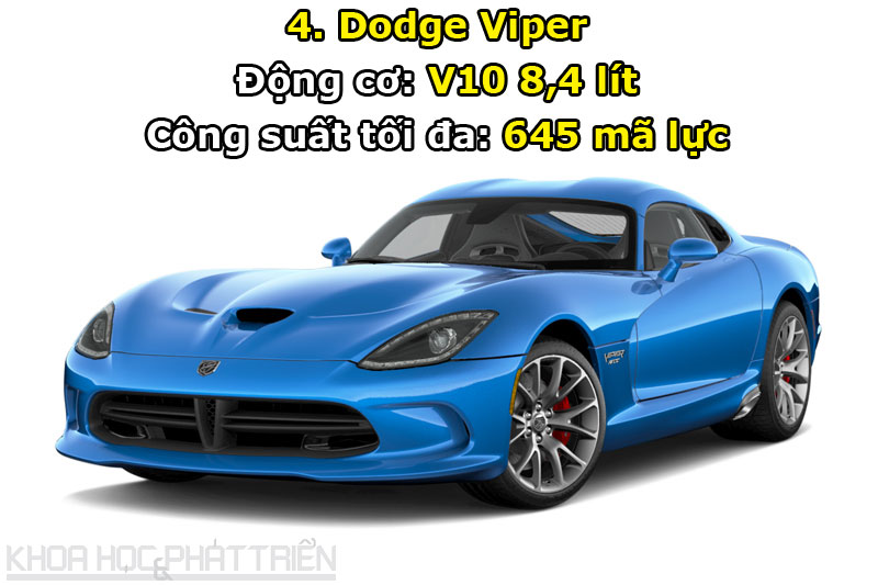 4. Dodge Viper.