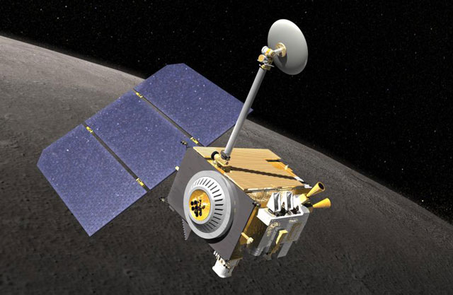 Hành trình tiếp cận Mặt Trăng của tàu Lunar Reconnaissance Orbiter.