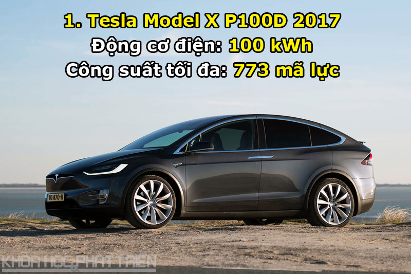 1. Tesla Model X P100D 2017.