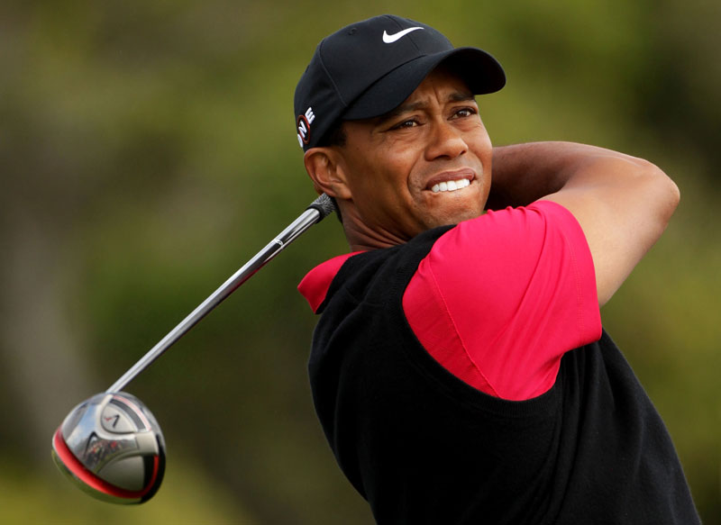 10. Tiger Woods. Là VĐV golf chuyên nghiệp sinh năm 1975 tại bang California, Mỹ. Woods được đánh giá là một trong những golf thủ thành công nhất mọi thời đại.