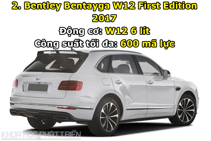 2. Bentley Bentayga W12 First Edition 2017.
