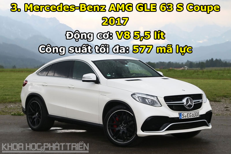 3. Mercedes-Benz AMG GLE 63 S Coupe 2017.
