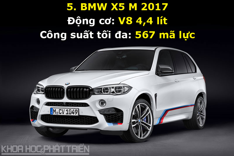 5. BMW X5 M 2017.