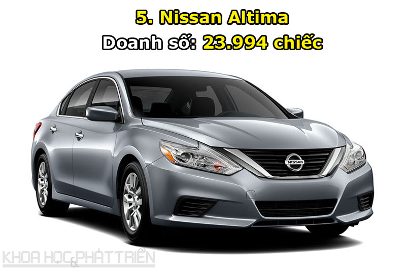 5. Nissan Altima.