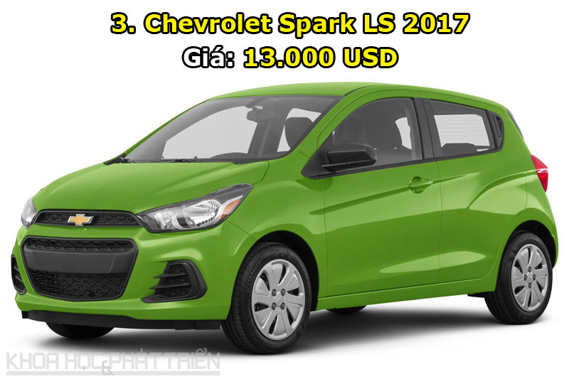 3. Chevrolet Spark LS 2017.