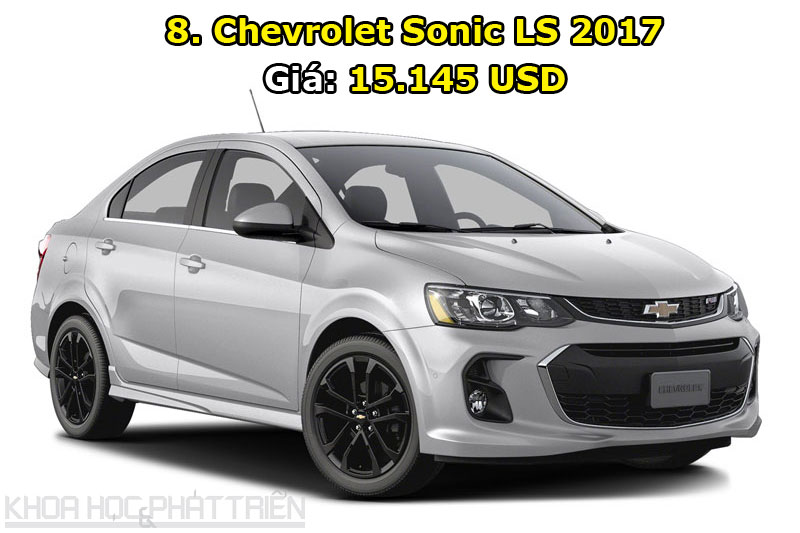 8. Chevrolet Sonic LS 2017.