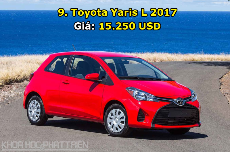 9. Toyota Yaris L 2017.
