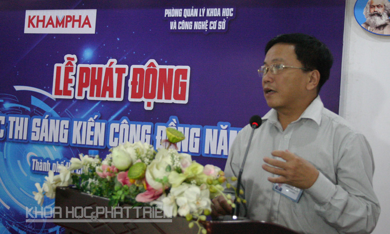 Ông Nguyễn Khắc Thanh - Phó Giám đốc Sở KH&CN TPHCM