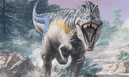 Đồ họa khủng long bạo chúa T. rex. Ảnh: NHMPL