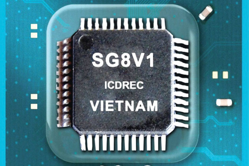 Chip vi điều khiển thương mại đầu tiên của Việt Nam