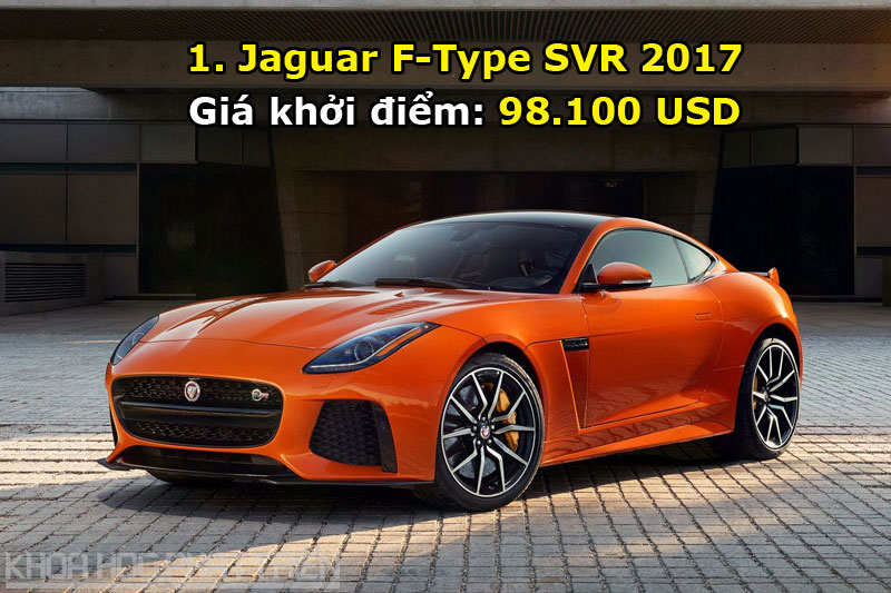 1. Jaguar F-Type SVR 2017.