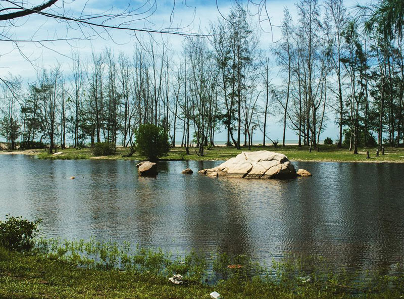 Hồ Cốc là bãi biển nhỏ nằm trên địa bàn xã Bưng Riềng, huyện Xuyên Mộc, tỉnh Bà Rịa Vũng Tàu. Ảnh: Okidonkeyz.