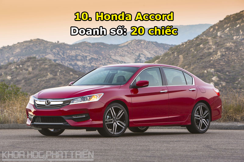 10. Honda Accord.