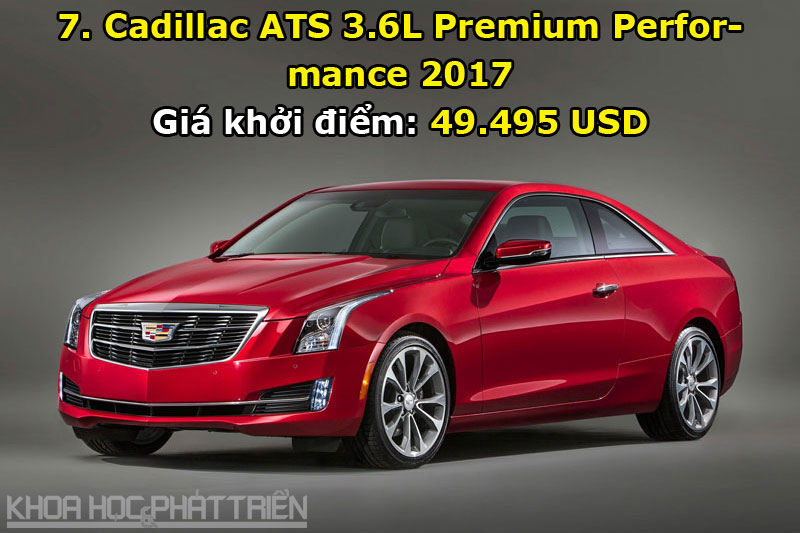 7. Cadillac ATS 3.6L Premium Performance 2017.