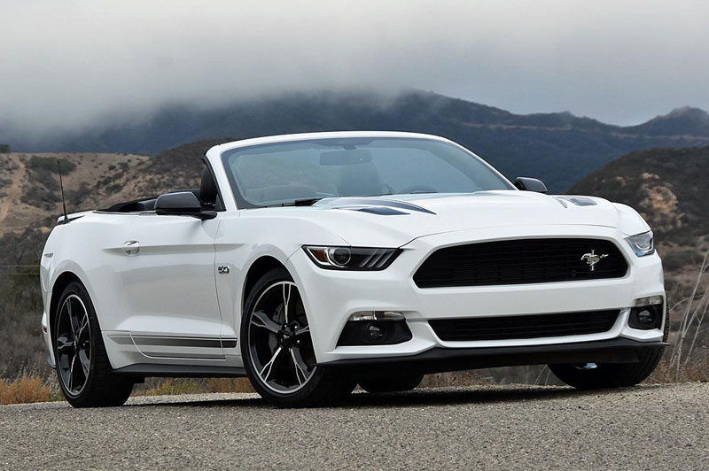 6. Ford Mustang Convertible.