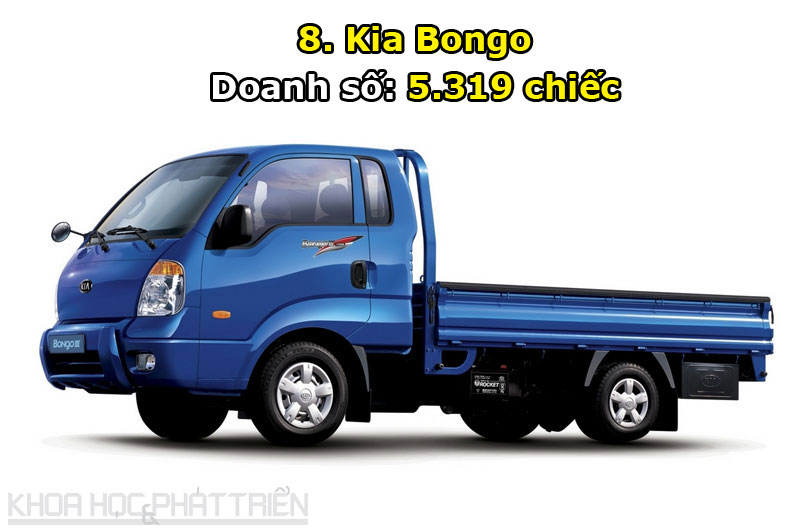 8. Kia Bongo.