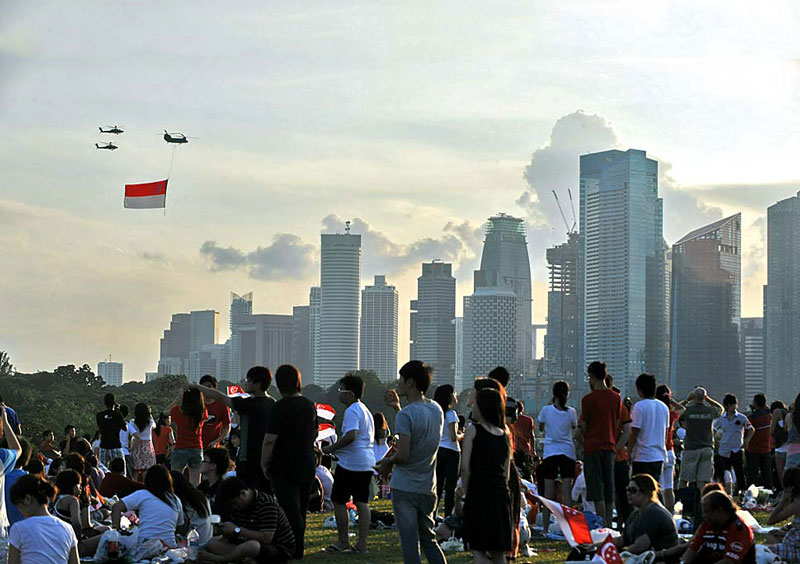 9. Thủ đô Singapore (Singapore). Mật độ dân số: 10.200 người/km2. 
