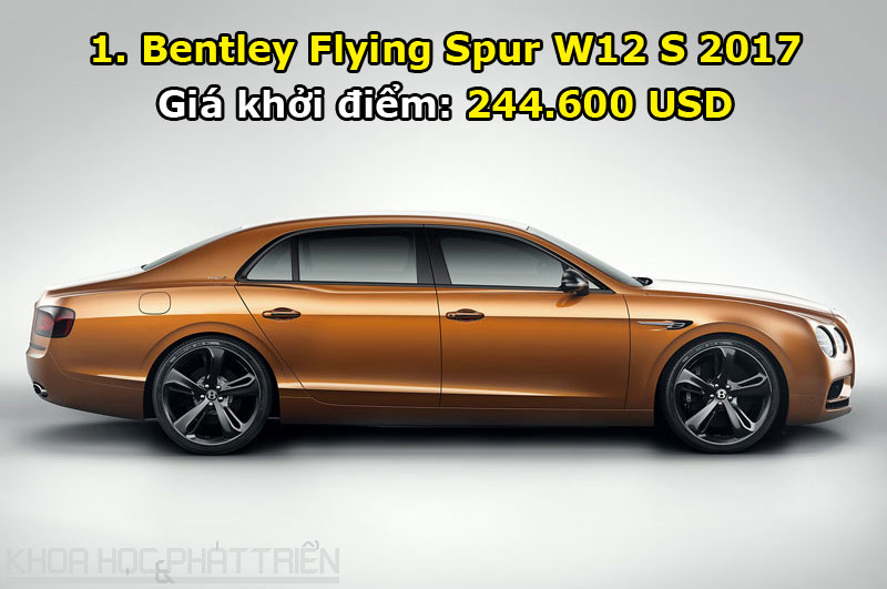 1. Bentley Flying Spur W12 S 2017.