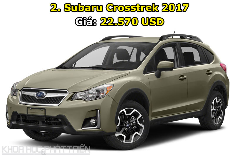 2. Subaru Crosstrek 2017.