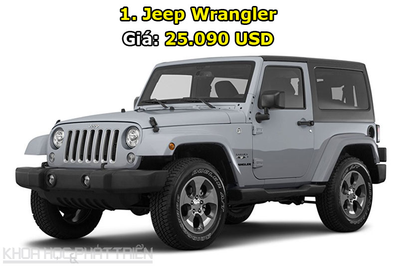 1. Jeep Wrangler.