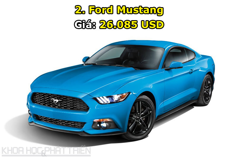 2. Ford Mustang.