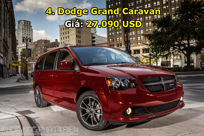 4. Dodge Grand Caravan.