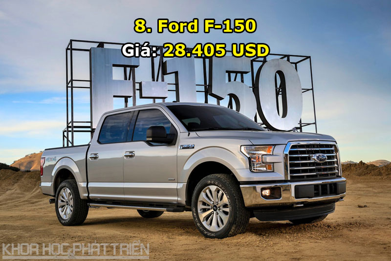 8. Ford F-150.
