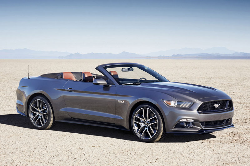 4. Ford Mustang Convertible 2017.