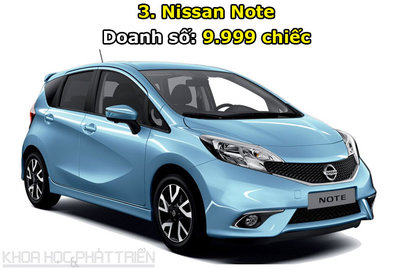 3. Nissan Note.