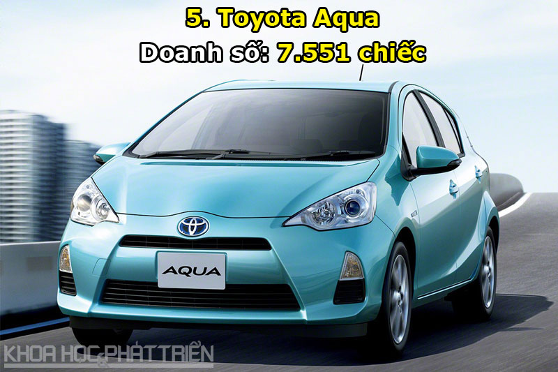 5. Toyota Aqua.
